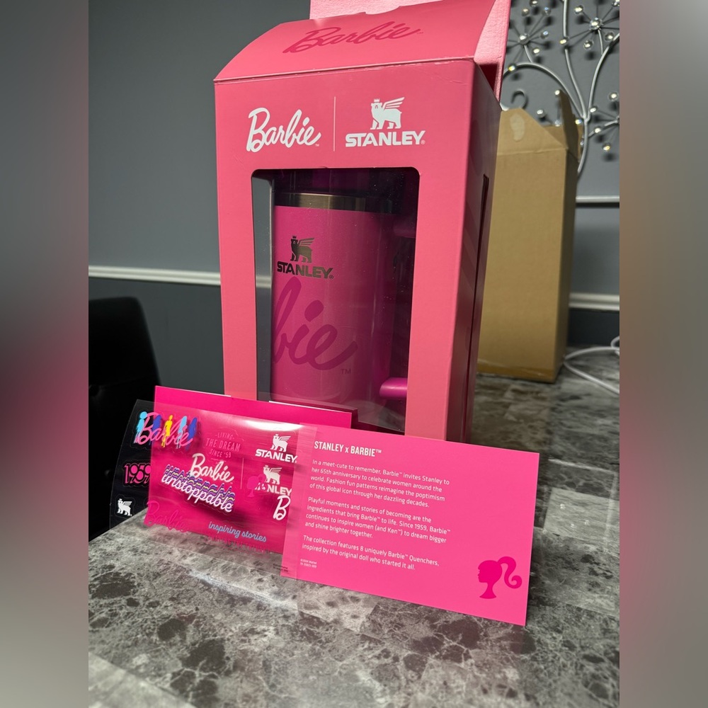 BARBIE X Stanley Quencher 30 oz Ounce Tumbler Cup